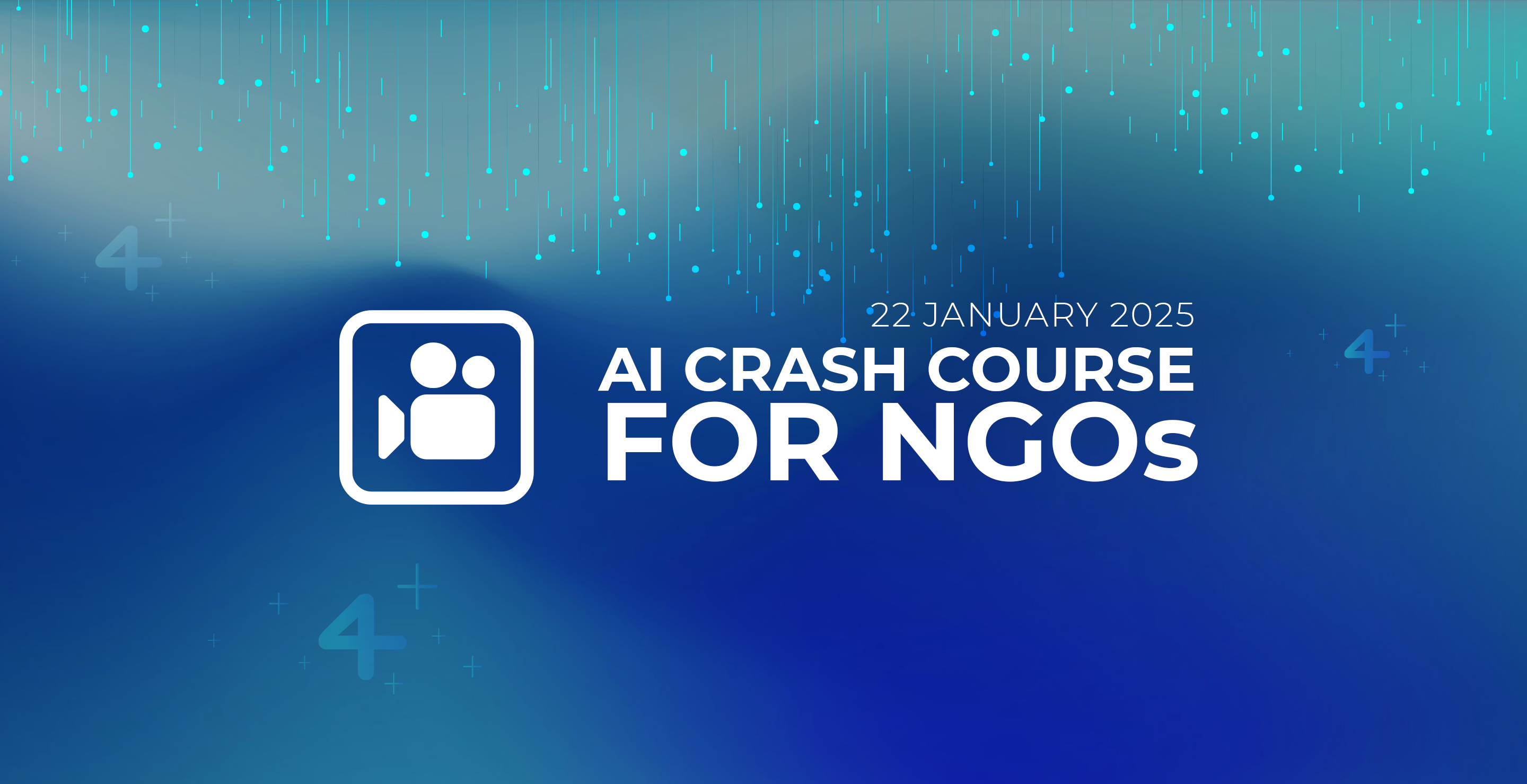 Recording: AI CRASH COURSE FOR NGOS January 22, 2025