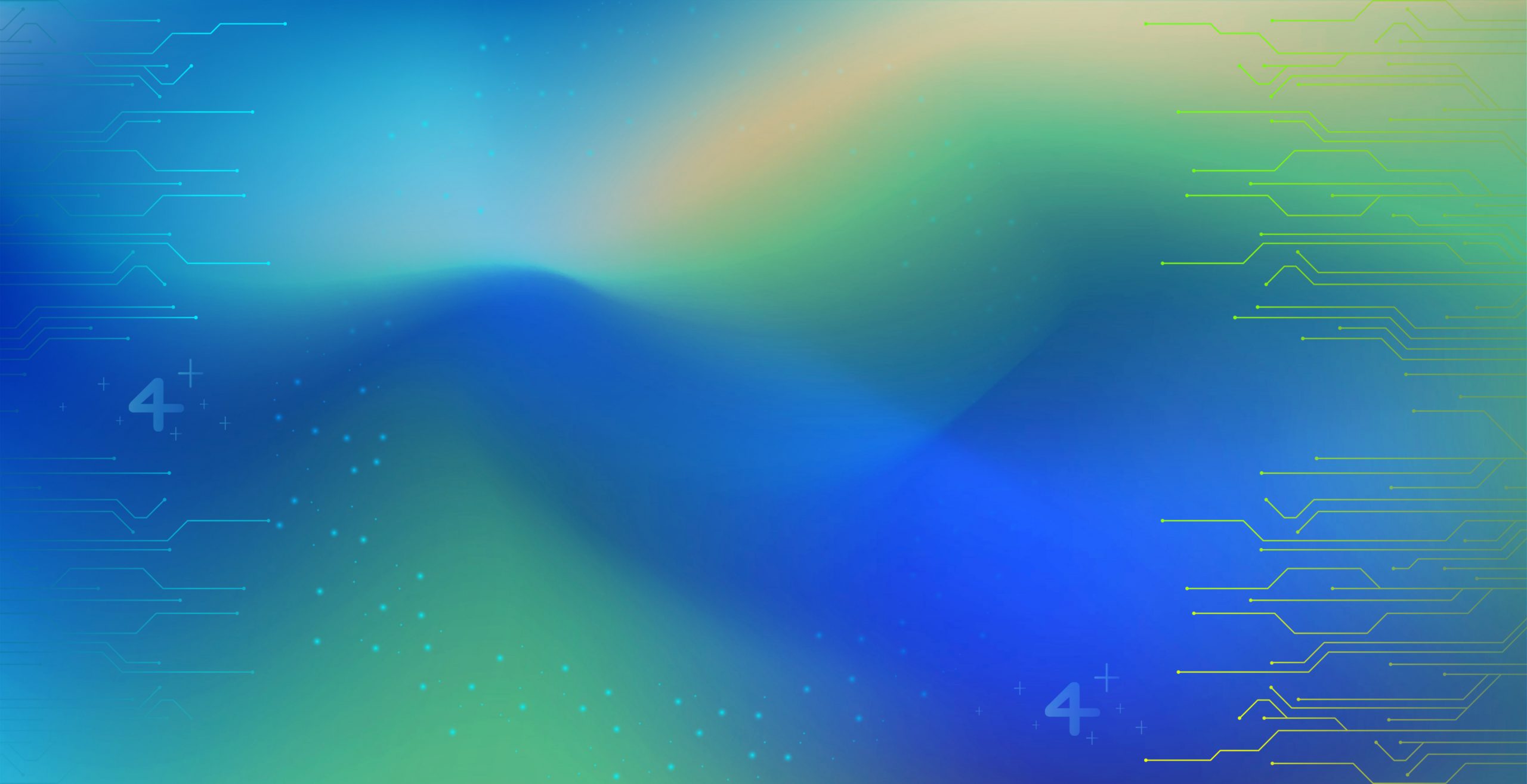 Abstract depiction of human-technology interaction with diverse hands and data flow.