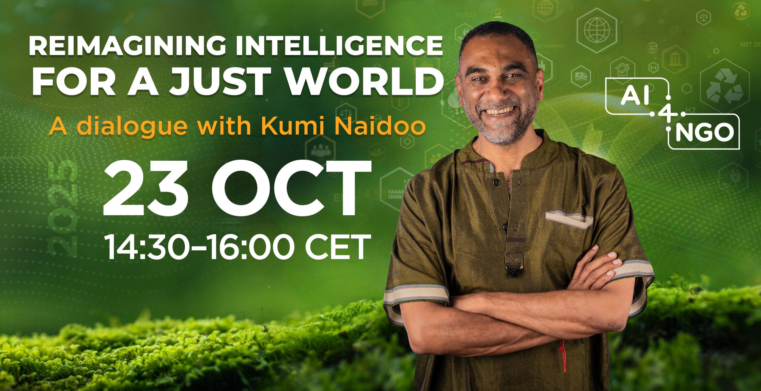 Reimagining Intelligence for a Just World: a dialogue with Kumi Naidoo